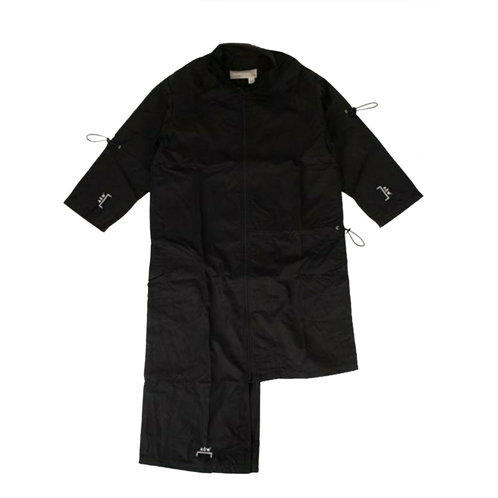 A-COLD-WALL* Jacke – Herren, asymmetrisch, Kordelzug, Schwarz