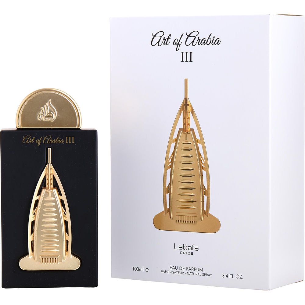 Lattafa Pride Art Of Arabia Iii – Eau de Parfum – Spray, 3.4 Oz, Damen