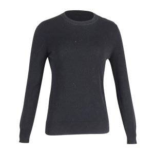 Givenchy Baumwollpullover mit Rundhalsausschnitt – Schwarz
