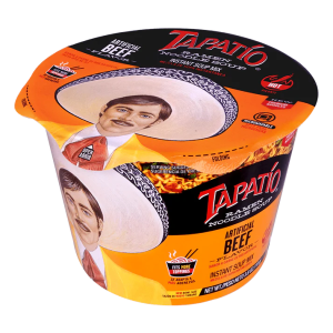 Tapatio Ramen-Nudelsuppe mit Rindfleisch
