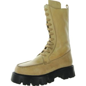 Kniehohe Schnürstiefel