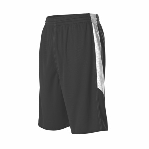 Alleson Shorts – Herren, einlagig, wendbar, Basketball