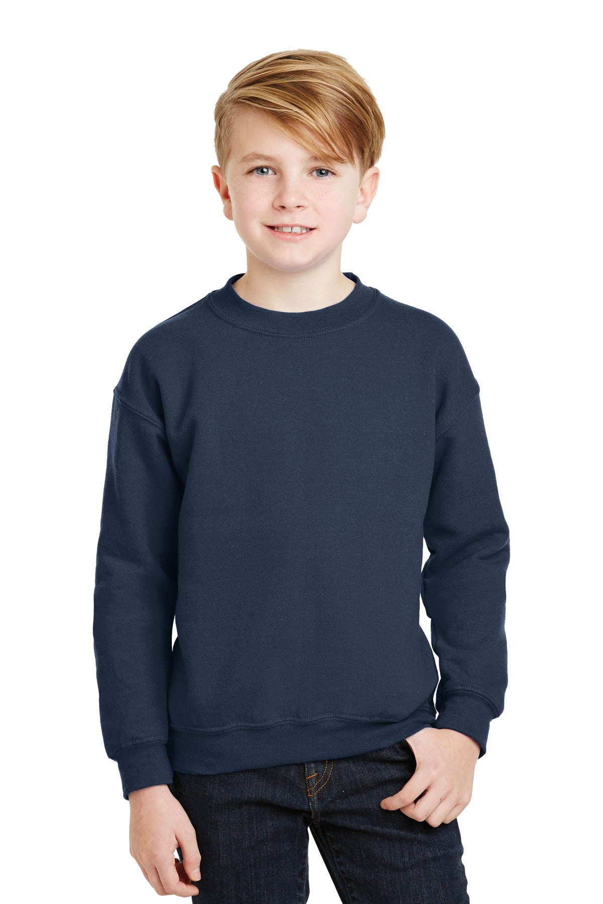 Gildan Heavy Blend Sweatshirt mit Rundhalsausschnitt für Jugendliche