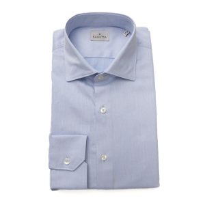 Bagutta Hemd – Blau, Baumwolle, Herren – 7278762229820