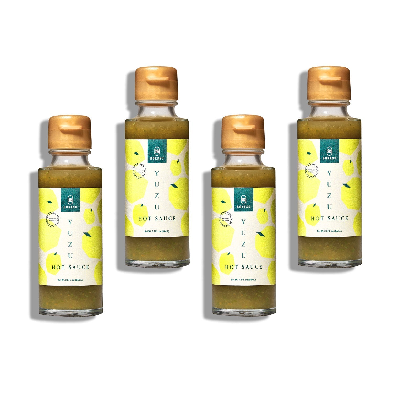 Bokksu scharfe Sauce – Yuzu, 4-Pack