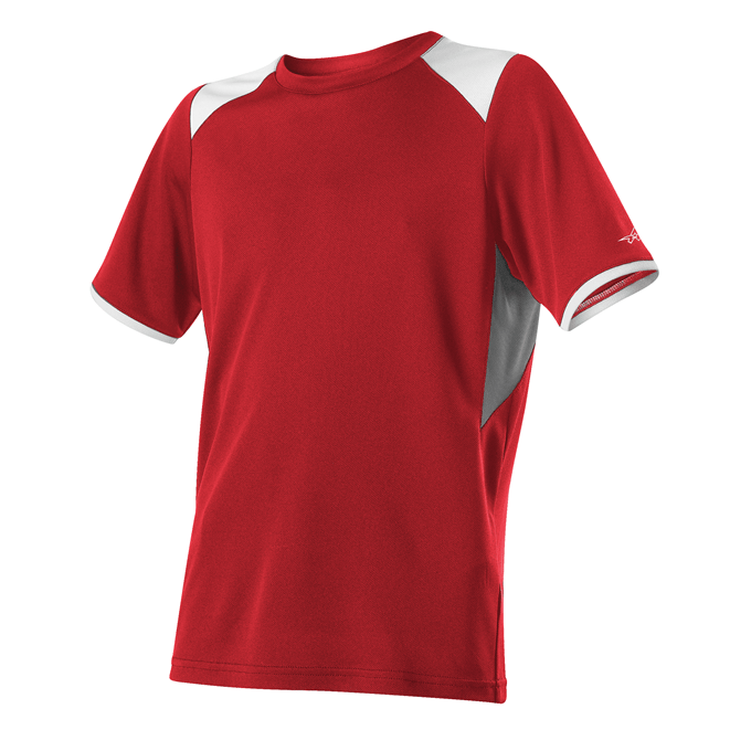 Alleson Baseballtrikot – Erwachsene, Rundhalsausschnitt