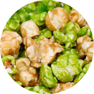 Karamell-Apfel-Popcorn