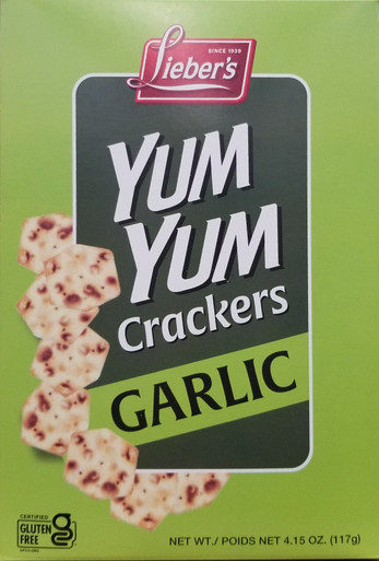 Lieber's Cracker – Knoblauch, koscher für Pessach, 4.15 oz