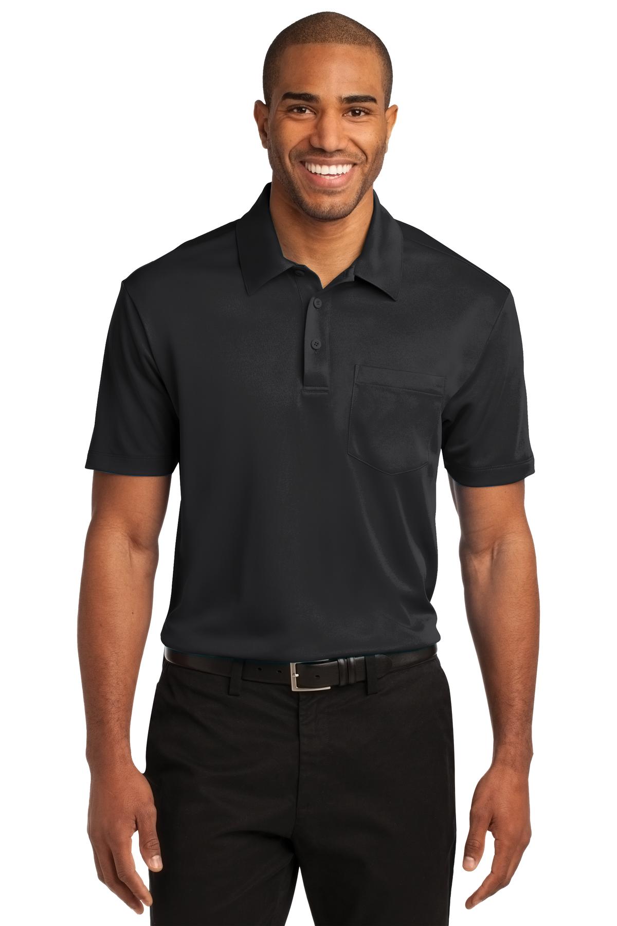 Port Authority Silk Touch Performance Poloshirt – Herren, Taschen – K540P