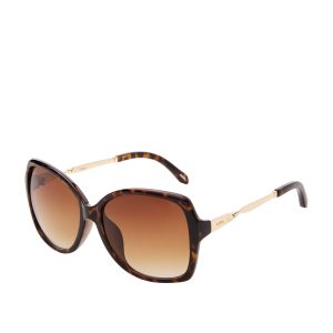 Fossil Damen-Sonnenbrille mit eckiger Form