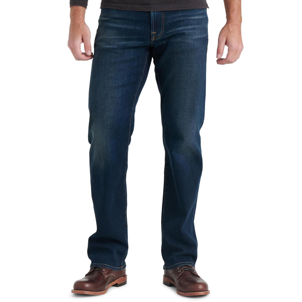Jeans – Tencel, dunkle Waschung, gerades Bein – 181