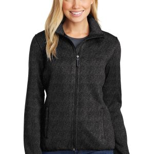 Port Authority Damen-Strickfleecejacke – L232