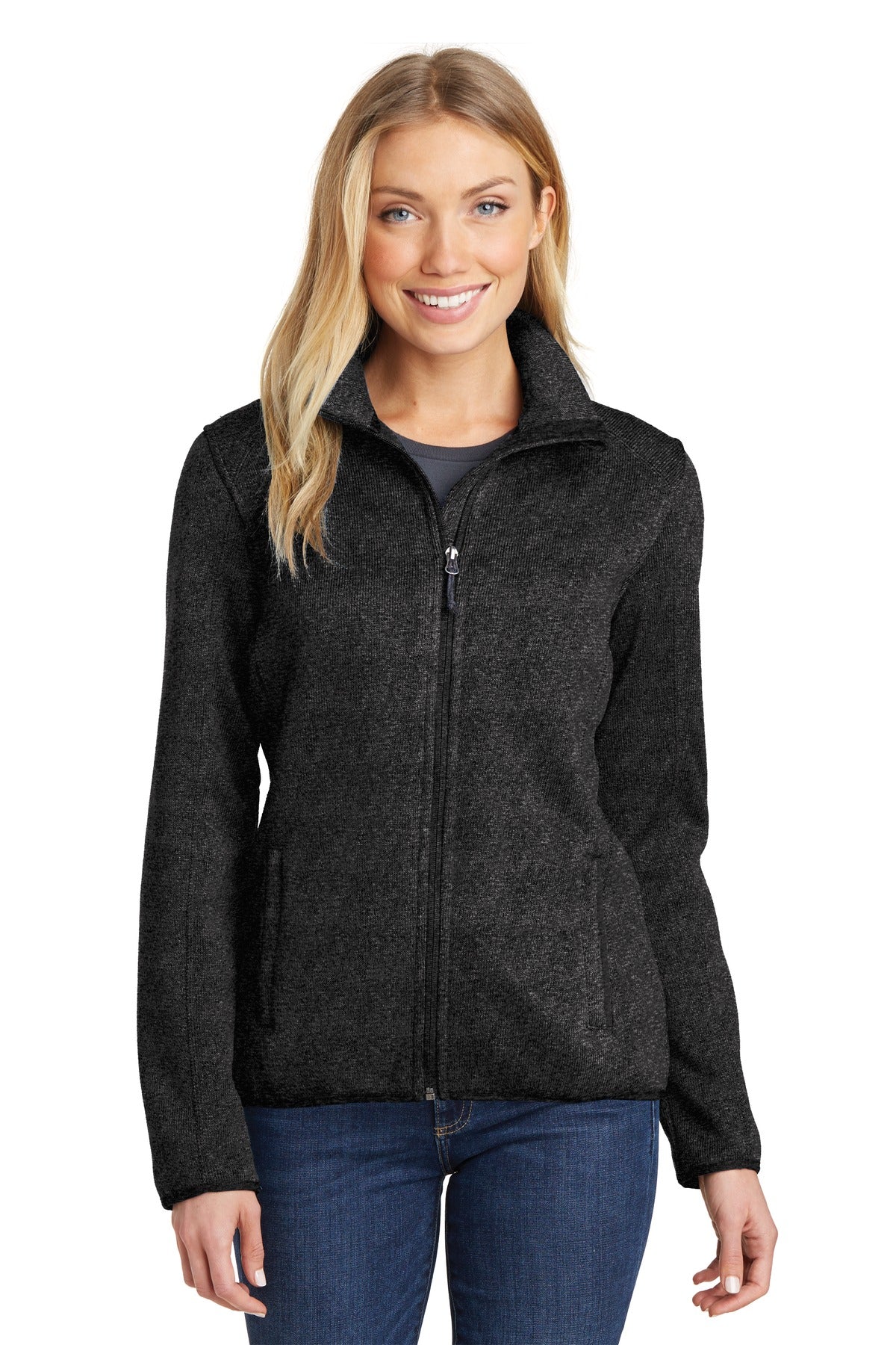 Port Authority Damen-Strickfleecejacke – L232