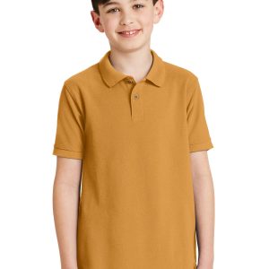 Port Authority Silk Touch Poloshirt – Jugendliche – Y500