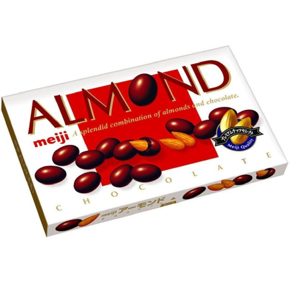 Meiji Schokolade – Mandeln, überzogen