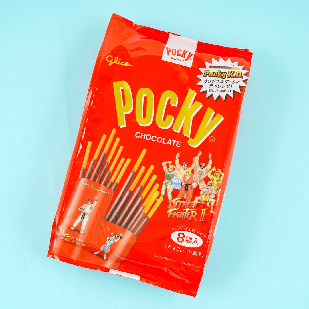 Pocky Keksstäbchen – riesig, Schokolade, Packung, 8 Stück