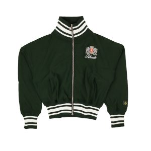 Trainingsjacke – Waldgrün, Polyester, gerippt