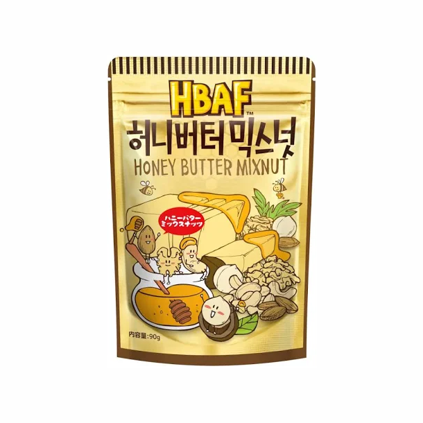 HBAF Nussmischung – koreanisch, Stil, Honig, Butter