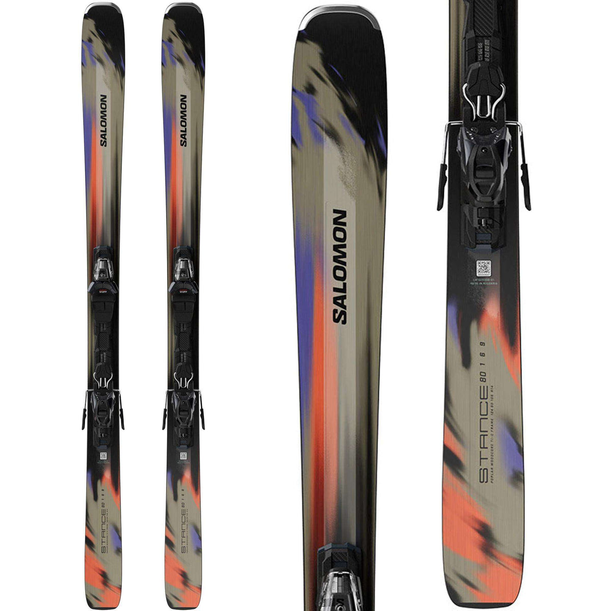 Salomon Stance 80 Skier mit Bindungen (M11) – 2026 / Herren