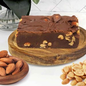 Schokoladen-Nuss-Fudge
