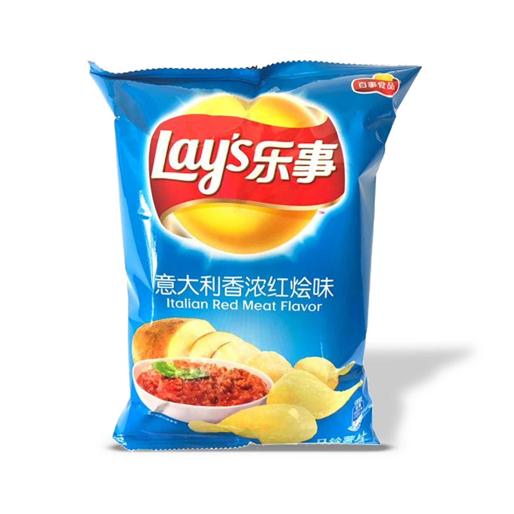 Lay's Kartoffelchips – italienisch, Fleisch, Sauce