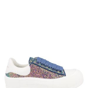 Sneaker – Glitzer, niedriger Schaft