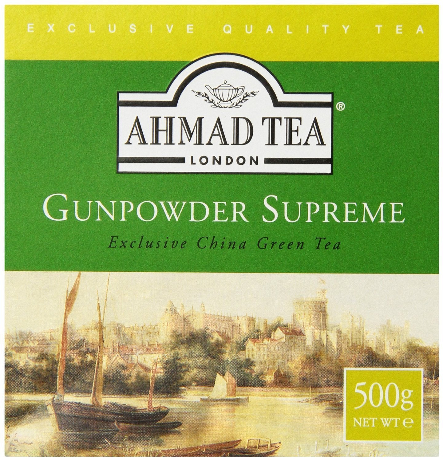 Ahmad Tea Grüntee – lose Blätter, Gunpowder, 17.64oz, 500g