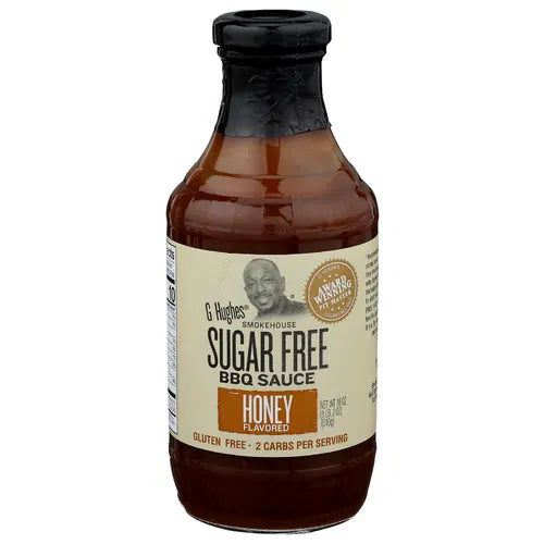 G Hughes Barbecuesauce – zuckerfrei, Honig