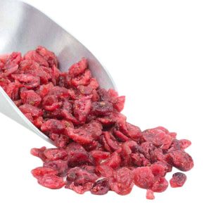 Mit Zucker gesüßte Bio-Cranberrys