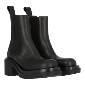 Bottega Veneta Damenstiefel – Schwarz – 7820108300348