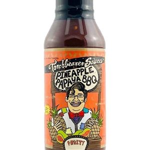 Torchbearer Ananas-Papaya-BBQ-Sauce, 12oz