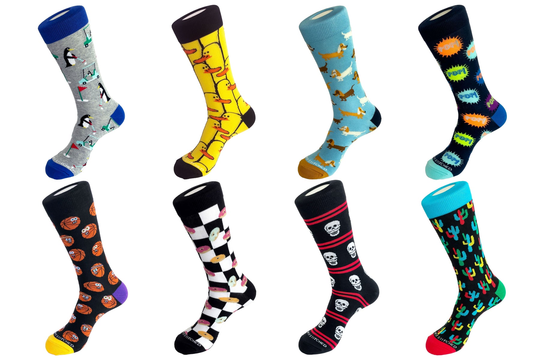 Crew-Socken – 8er-Pack – 7732462714940