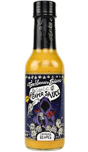Torchbearer scharfe Sauce – Knoblauch, Carolina Reaper, 5oz