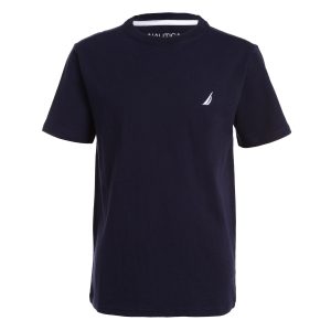 Nautica Jungen-T-Shirt mit Rundhalsausschnitt – 8-20