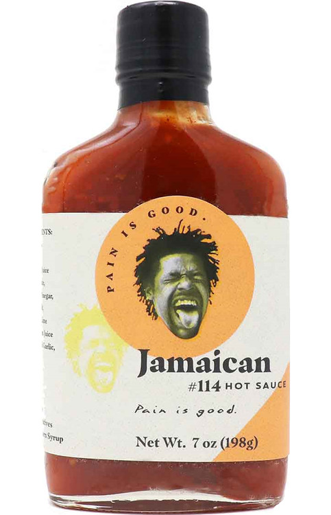 Pain Is Good scharfe Sauce – Batch #114, jamaikanisch, Stil, 7oz
