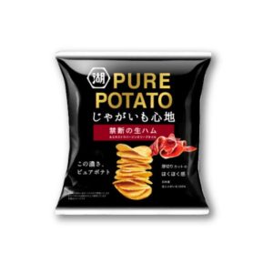 Koikeya Pure Potato Kartoffelchips mit Rohschinkengeschmack