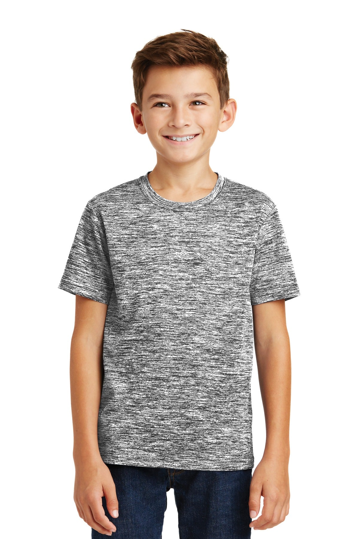 Sport-Tek PosiCharge Electric Heather T-Shirt – Jugendliche – YST390