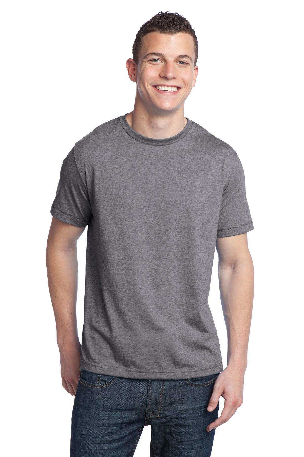 District T-Shirt – junge Herren, Dreifachmischung, Rundhalsausschnitt – DT142