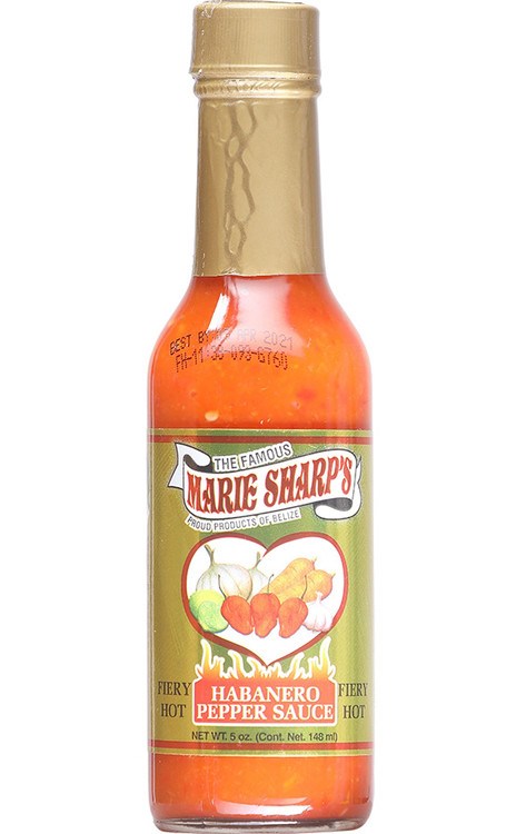 Marie Sharp's Sauce – feurig, scharf, rot, Habanero, 5oz