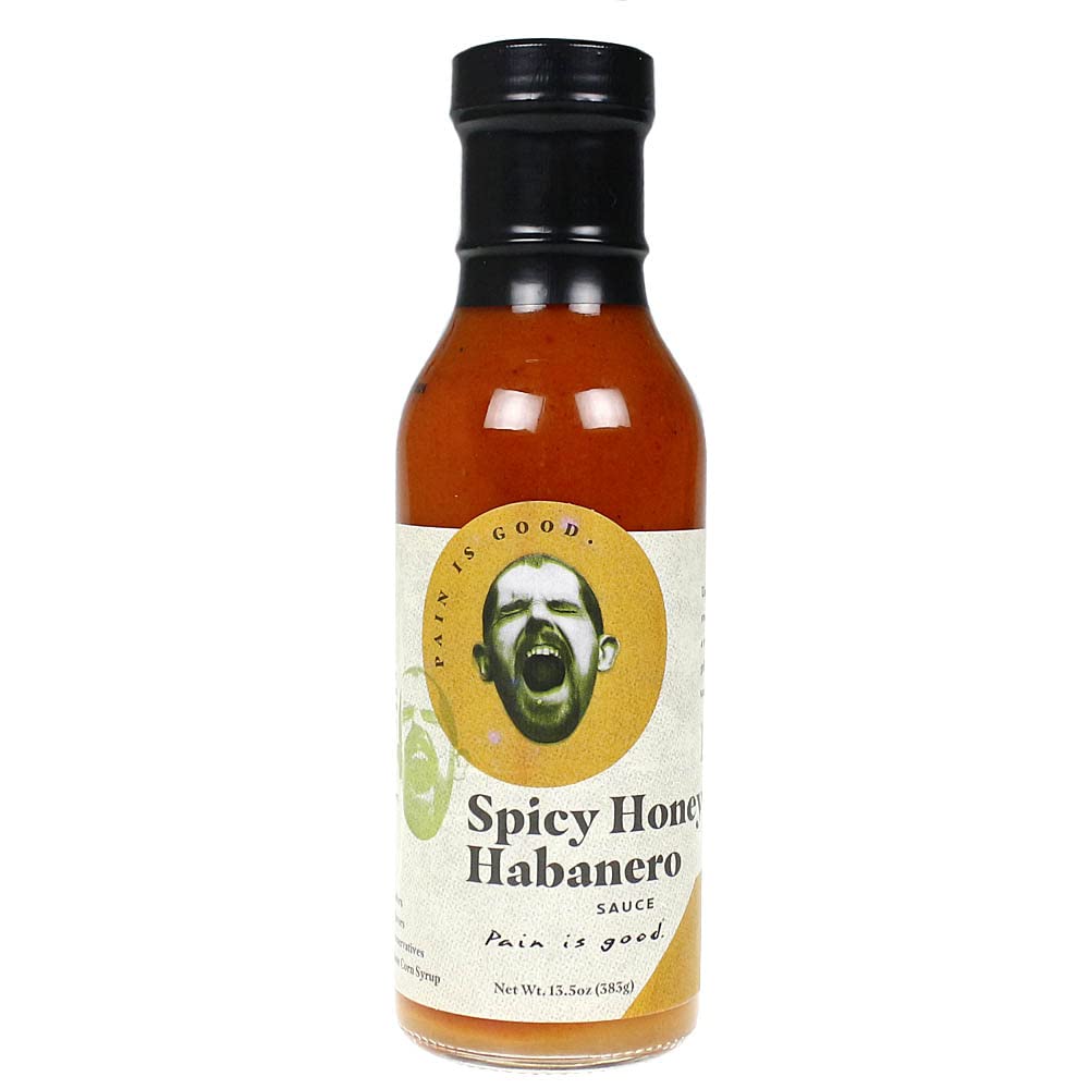 Pain Is Good Wingsauce – scharf, Honig, Habanero, 13.5oz