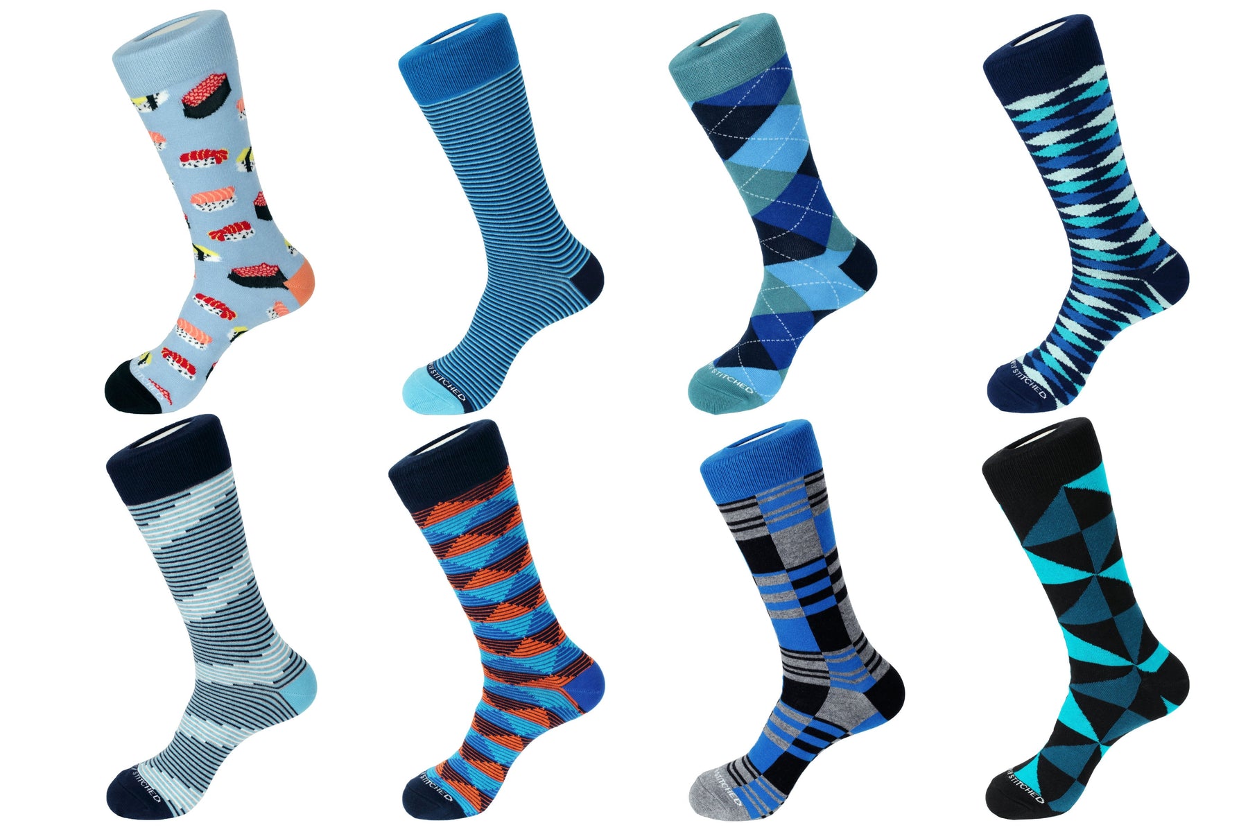 Crew-Socken – 8er-Pack – 7280562438204