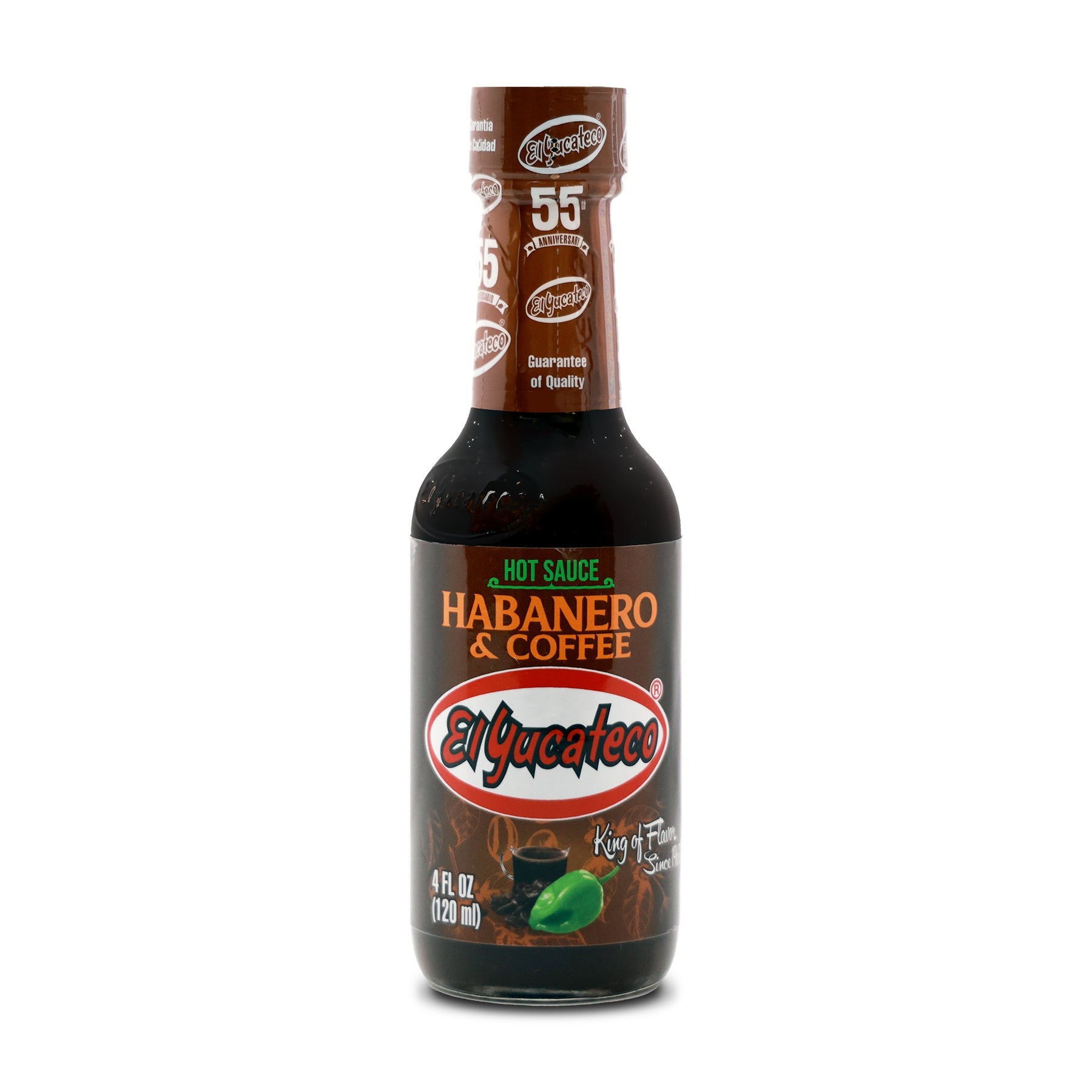 El Yucateco Kaffee-Habanero-Chilisauce, 4oz
