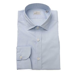 Bagutta Hemd – Blau, Baumwolle, Herren