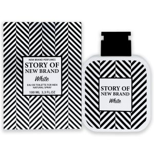 New Brand Story Of New Brand White – Eau de Toilette – Herren, 3.3 oz, Spray