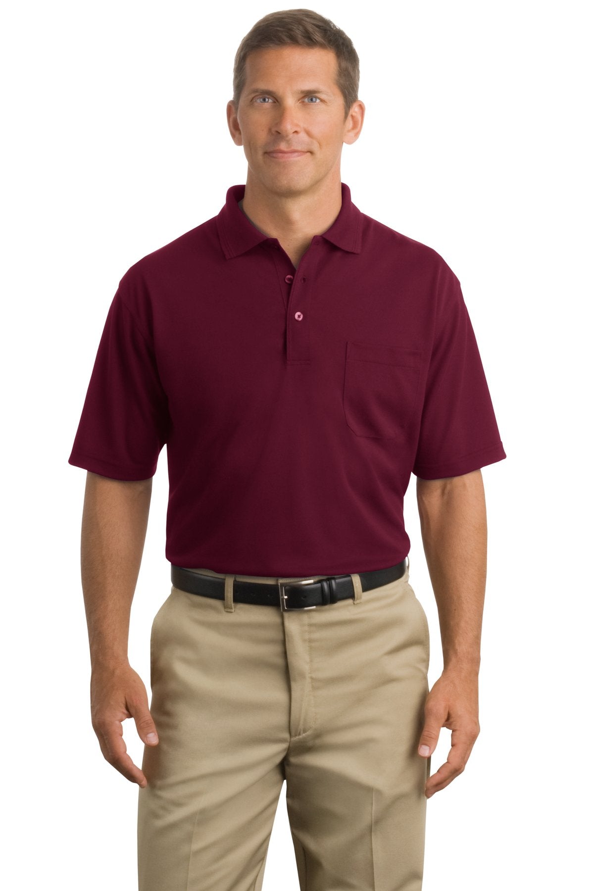 CornerStone Industrial Poloshirt – Herren, Taschen, Piqué – CS402P