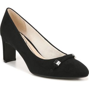 Pumps mit Blockabsatz und runder Schuhspitze