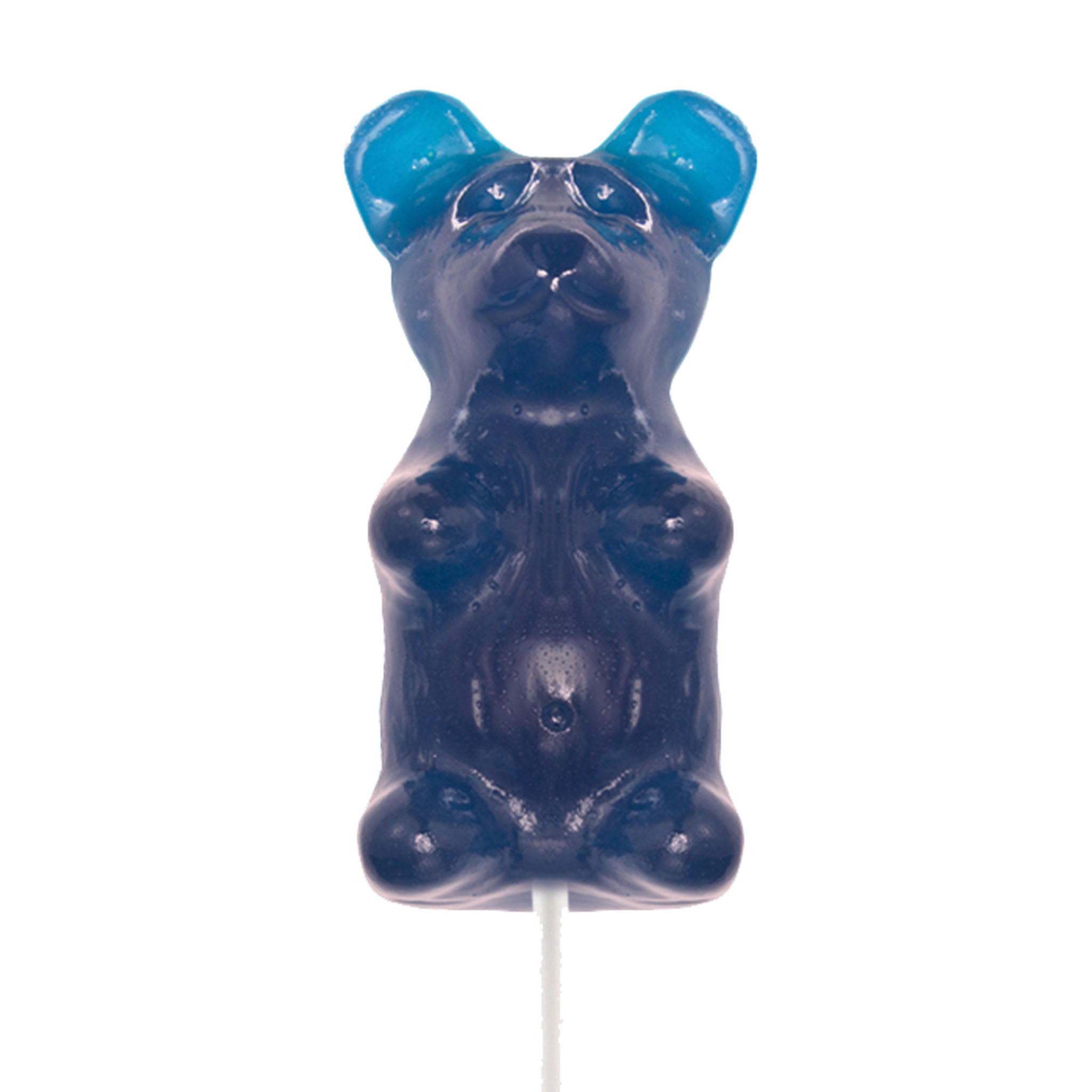 Fruchtgummibär – riesig, Blaue Himbeere, 0.5 lb