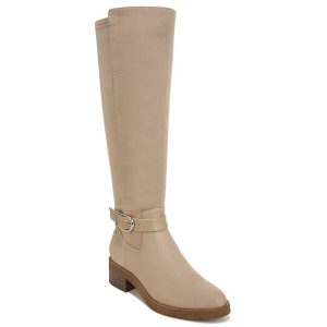 Brooks kniehohe Stiefel – Velourslederimitat, weiter Schaft