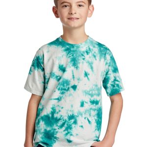 Port & Company Crystal T-Shirt – Jugendliche, Batikmuster