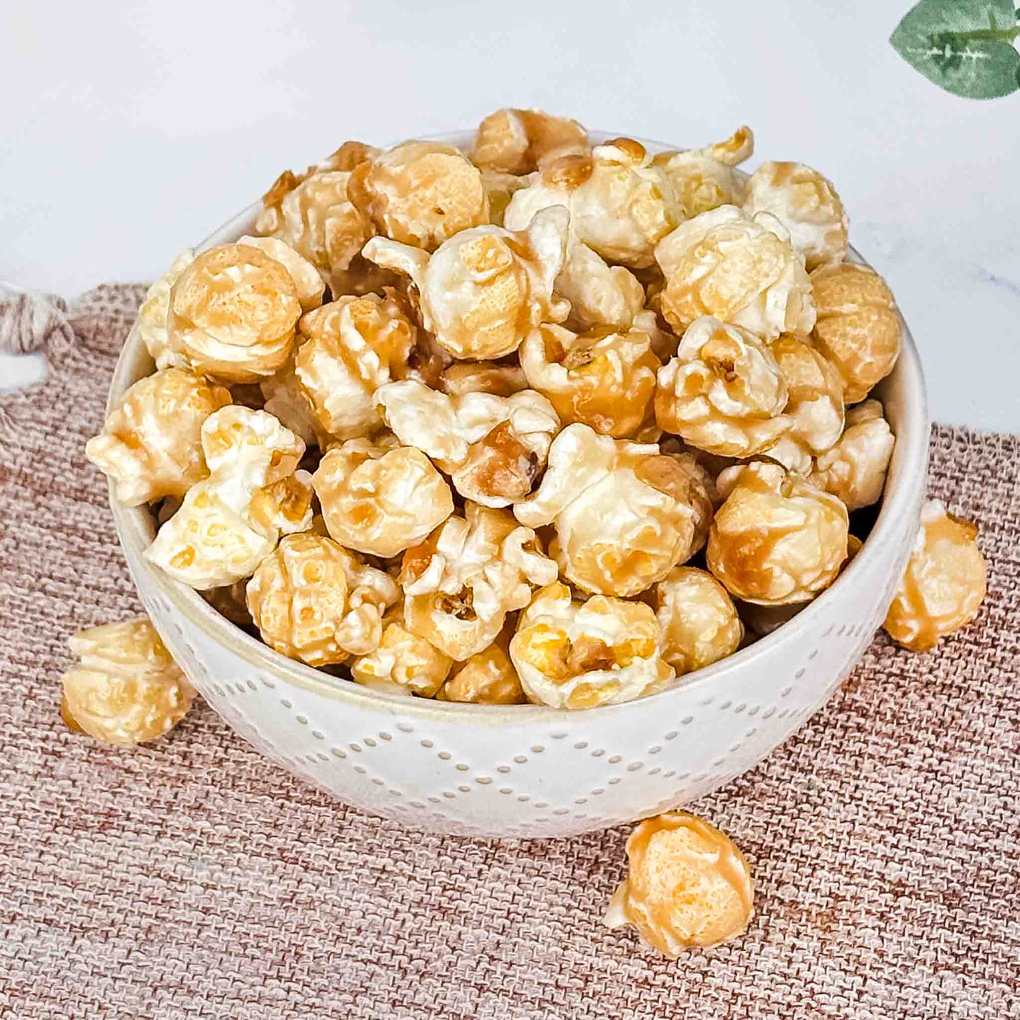 Popcorn mit geröstetem Marshmallow